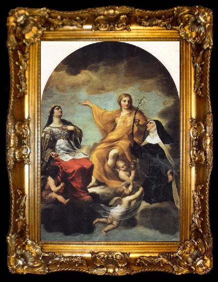 framed  Andrea Sacchi The Three Magdalens, ta009-2